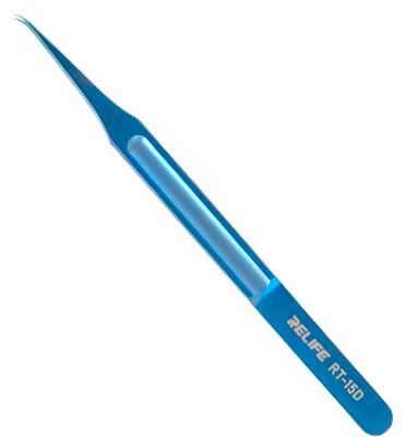 פינצטה טיטניום זוית RELIFE RT-15D