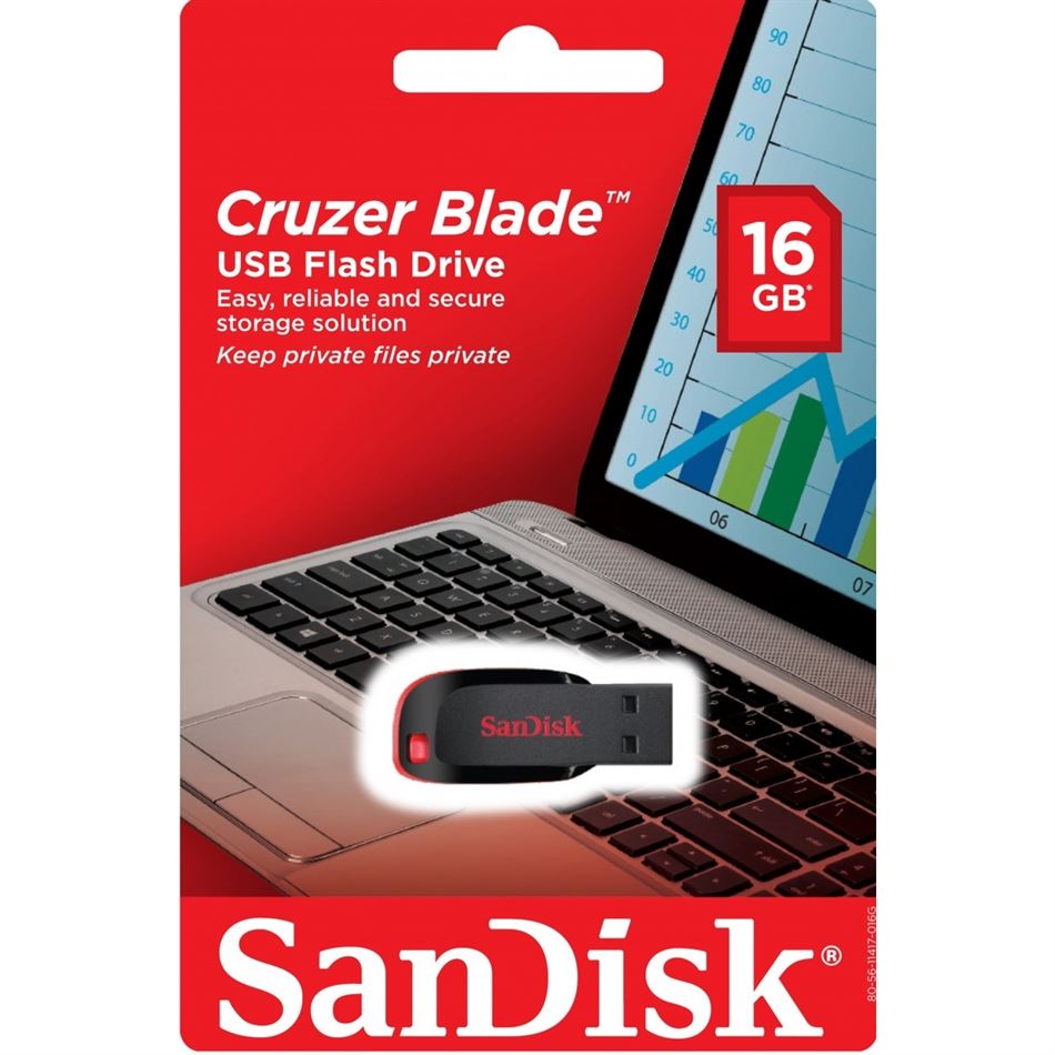 זכרון דיסק און קי סאנדיסק 16GB
