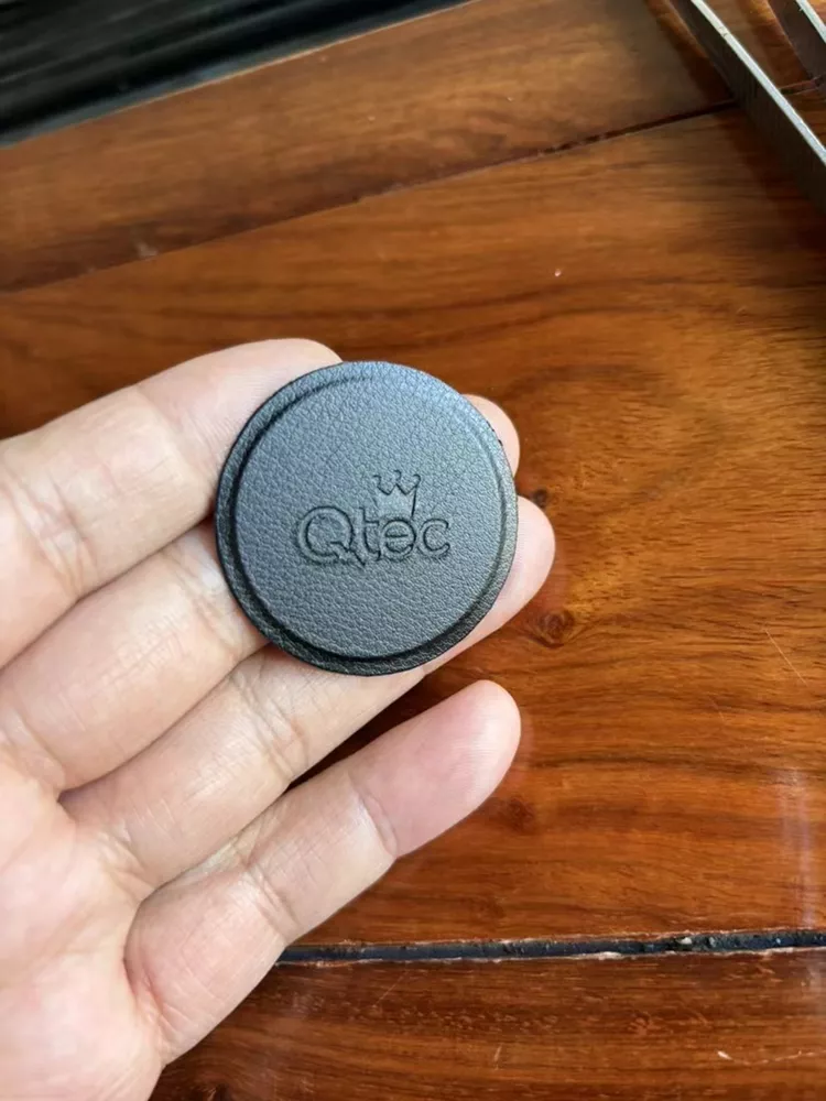 סט 3 דיסיקות מתכת Qtec מעור למעמד טלפון מגנטי