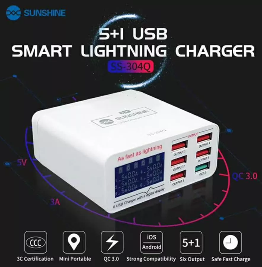 מטען מעבדה SS304Q מבית SUNSHINE כולל צג דיגיטלי