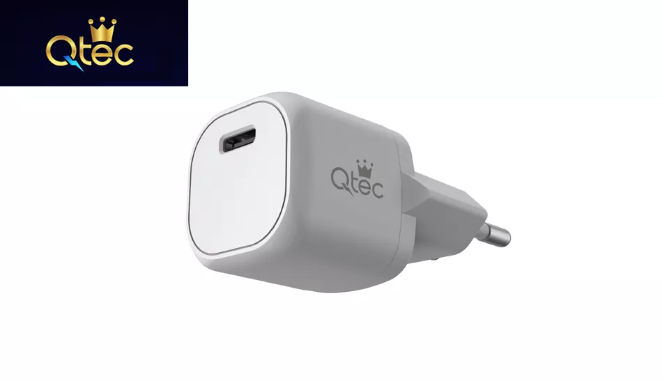 מטען מהיר 20W מבית Qtec לאיפון כולל כבל 1.5M