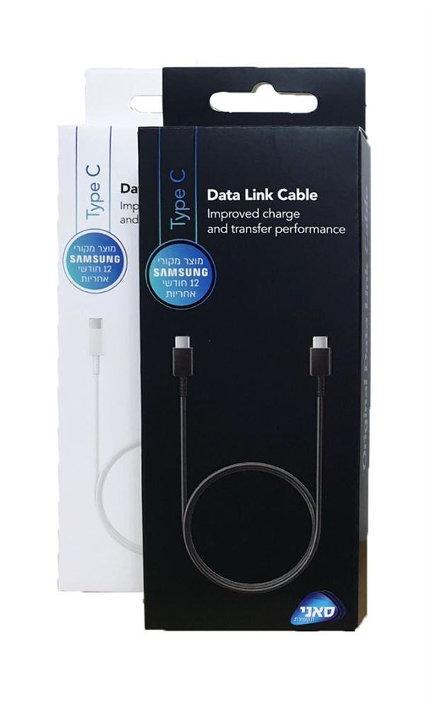 כבל USB מקורי TYPE C ל TYPE C סאני