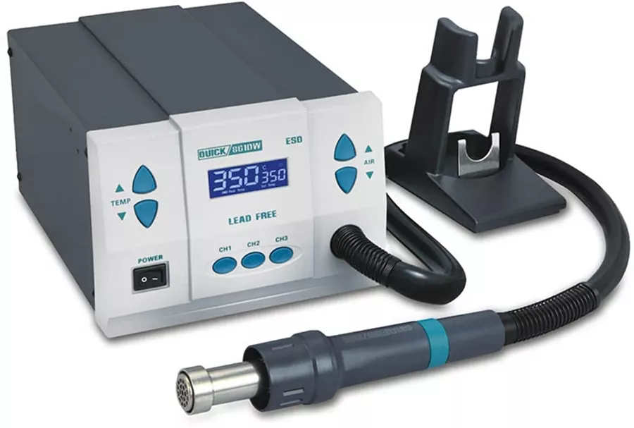 תחנת אויר חם מקצועי  \ בלאוור מבית QUICK 861DW 1000W