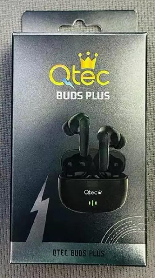 אוזניות בלוטות' Bluetooth דגם Qtec Buds Plus
