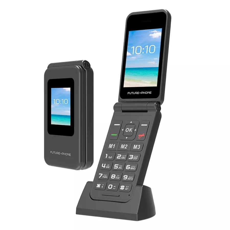 מכשיר מבוגרים Future Phone 4G כולל מקשים עברית
