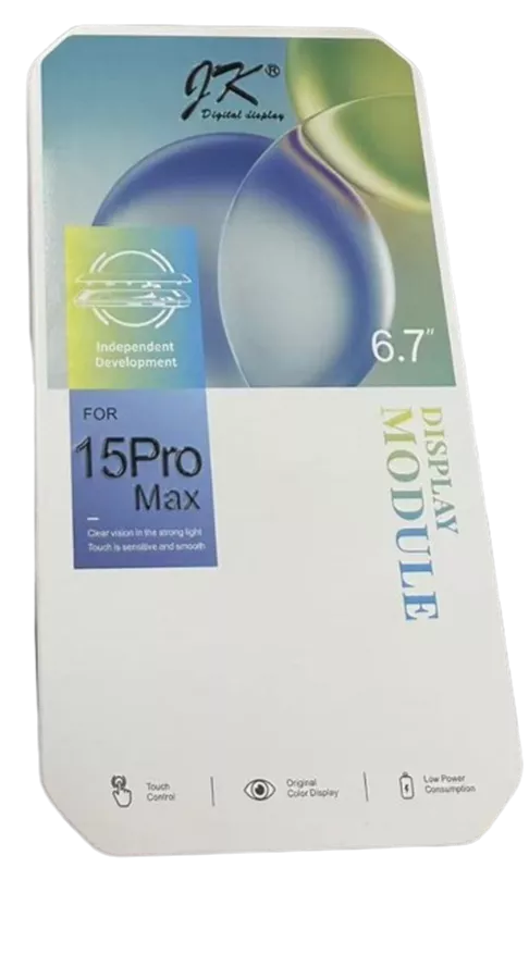מסך תחליפי  INCELL JK לאיפון 15 פרו מקס (HD)